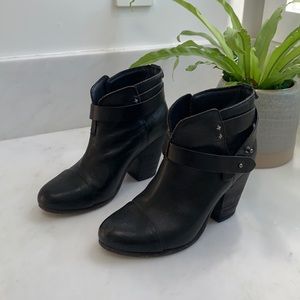 Rag & Bone black booties